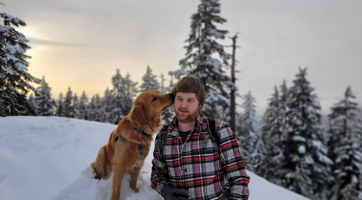 Martin and Tucker enjoying an outdoor adventure